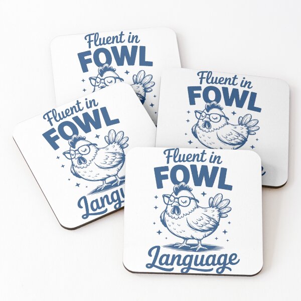 Item preview, Fluent in Fowl Language designed and sold by Nicoandtheblood.