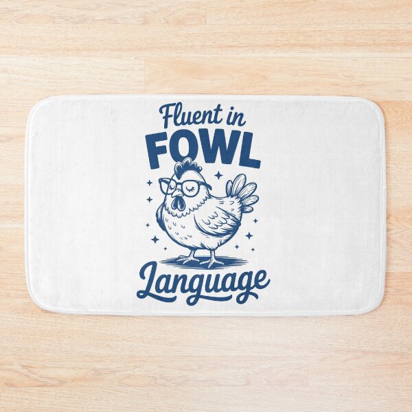 Item preview, Fluent in Fowl Language designed and sold by Nicoandtheblood.