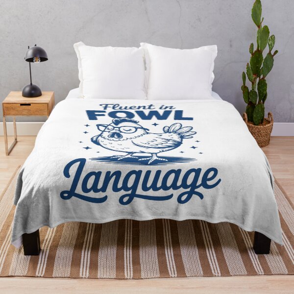 Item preview, Fluent in Fowl Language designed and sold by Nicoandtheblood.