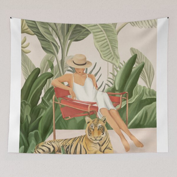 Item preview, The Lady and the Tiger II designed and sold by Branka Kodzoman.