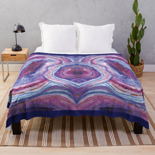 Item preview, Agate in Purple Tones designed and sold by Jensphotos.