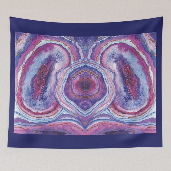 Item preview, Agate in Purple Tones designed and sold by Jensphotos.