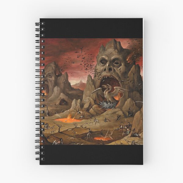 Item preview,   Demon Mountain Hellscape art after Hieronymus Bosch designed and sold by Vintage Designs +.