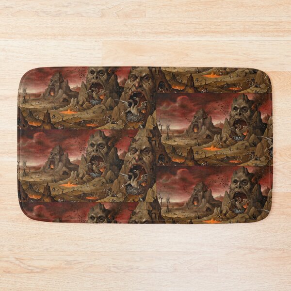 Item preview,   Demon Mountain Hellscape art after Hieronymus Bosch designed and sold by Vintage Designs +.