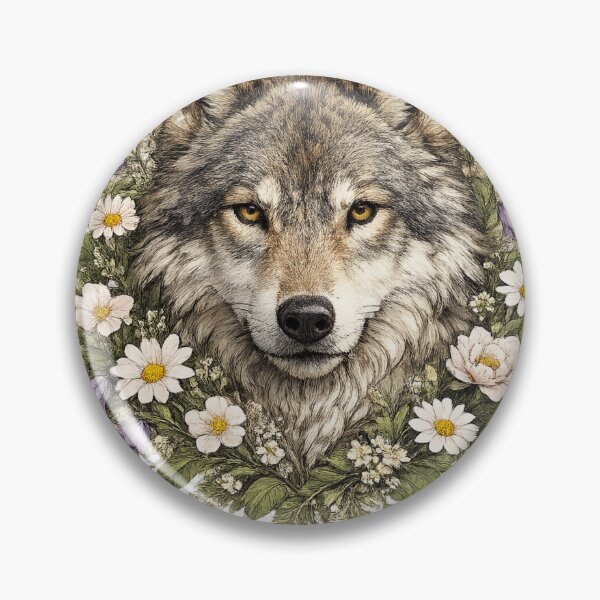 Item preview, Floral Wolf designed and sold by photoparadise22.
