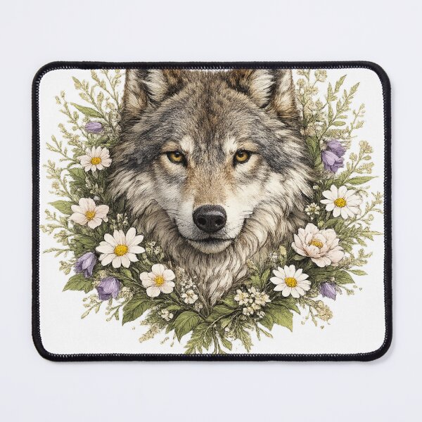 Item preview, Floral Wolf designed and sold by photoparadise22.