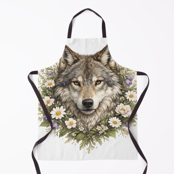 Artikelvorschau, Blumenwolf entworfen und verkauft von photoparadise22.