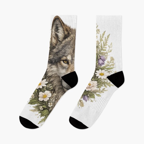 Item preview, Floral Wolf designed and sold by photoparadise22.