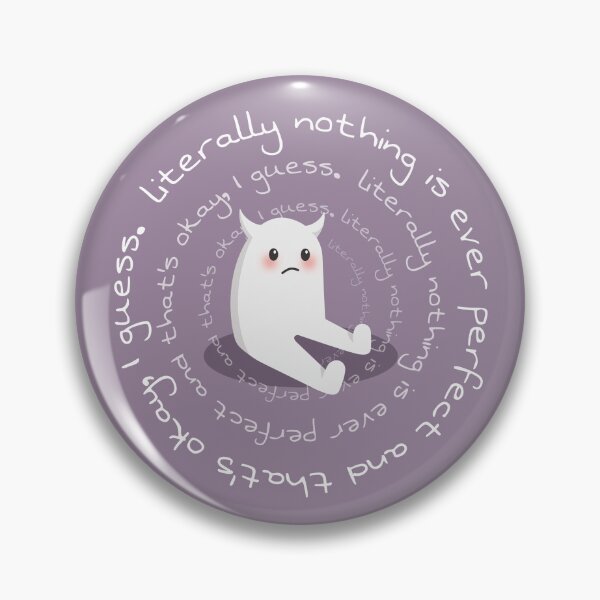 Item preview, nothing is ever perfect designed and sold by damnellie.