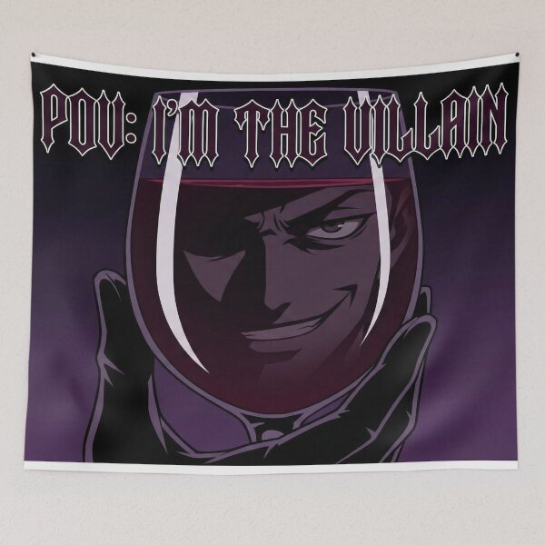 Item preview, POV I'M THE VILLAIN - Dark Anime Aesthetic designed and sold by Midnight Replay.