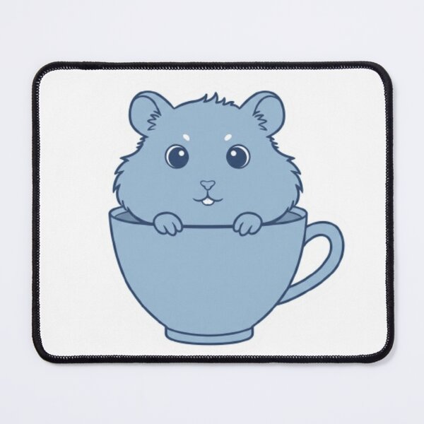 Item preview, Cute Hamster Tea Cup Sticker designed and sold by abdelski.