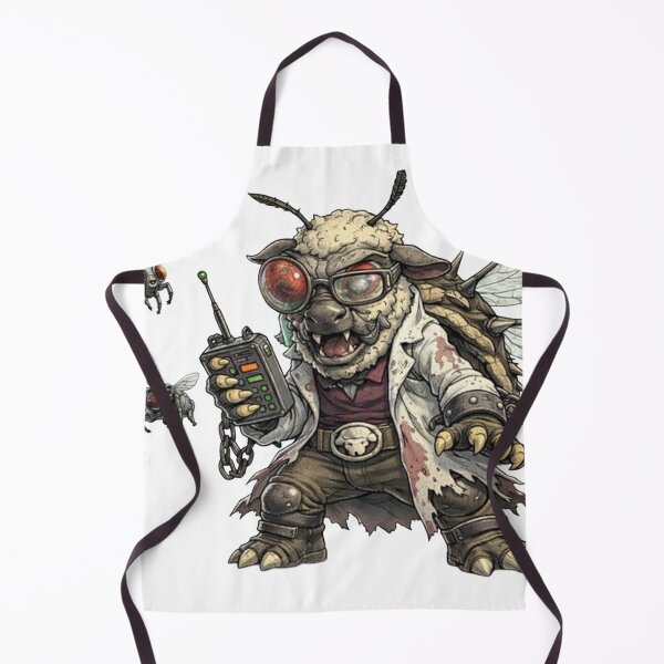 Item preview, Dr. Baaaahxter – TurtleSheepNinja Mad Scientist Villain designed and sold by Thpoar.