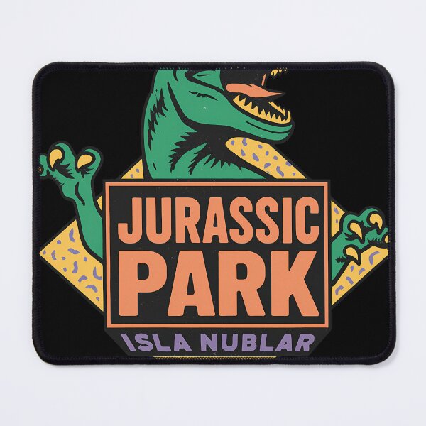 Item preview, Jurassic Park Isla Nublar - Vintage Velociraptor Design designed and sold by Andruzito.