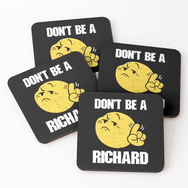 Item preview, Don’t Be a Richard Emoji designed and sold by BettieHartis.