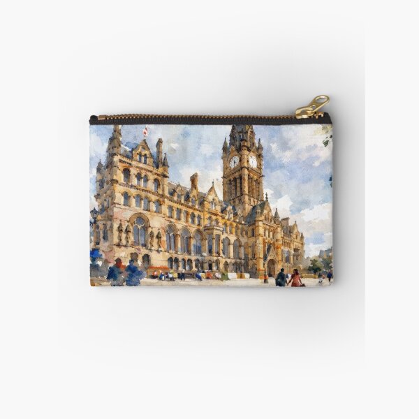 Item preview, Manchester Town Hall Watercolor designed and sold by caracatita75.
