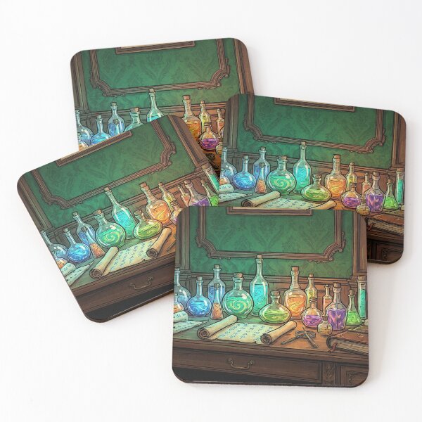 Item preview, The Alchemist's Study - Dark Academia Potions designed and sold by Midnight Replay.