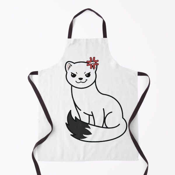 Item preview, I Choose Violence Cute Ermine Meme designed and sold by Petzzz.