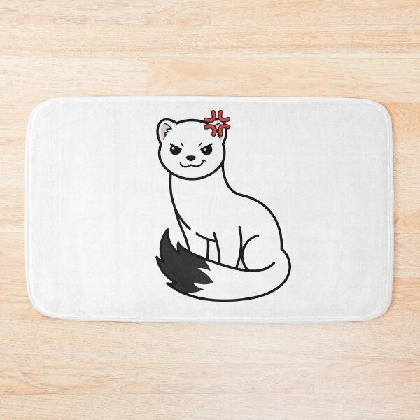 Item preview, I Choose Violence Cute Ermine Meme designed and sold by Petzzz.