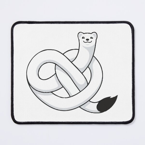 Item preview, Chaos Noodle Funny Stoat Anatomy designed and sold by Petzzz.