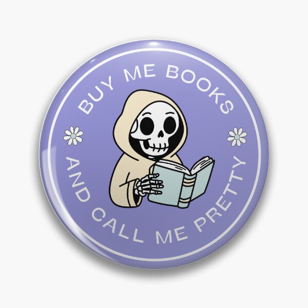 Item preview, Buy Me Books and Call Me Pretty - Skeleton Reading- Funny Book Lover designed and sold by droolingdreams.