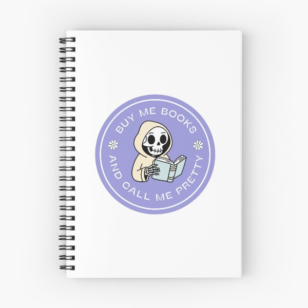 Item preview, Buy Me Books and Call Me Pretty - Skeleton Reading- Funny Book Lover designed and sold by droolingdreams.