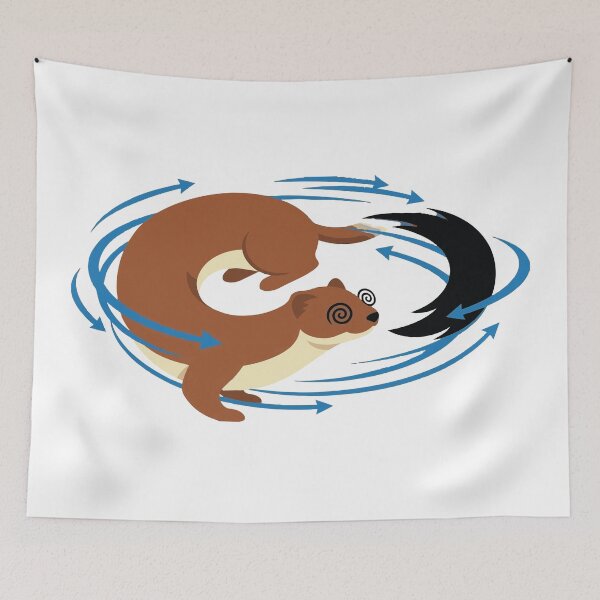 Item preview, Hypnotic Weasel War Dance Stoat designed and sold by Petzzz.