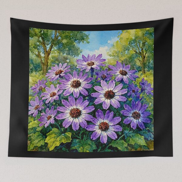Item preview, Florist's Cineária Bird Among Blossoms designed and sold by Helios Be. Lavsh.