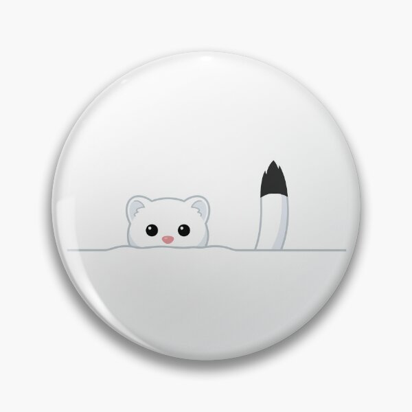 Item preview, Winter Assassin White Stoat Hiding designed and sold by Petzzz.