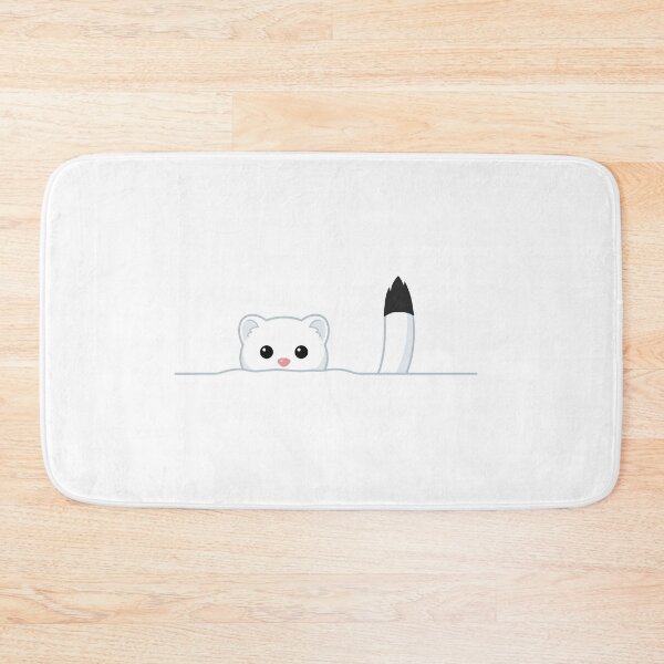Item preview, Winter Assassin White Stoat Hiding designed and sold by Petzzz.