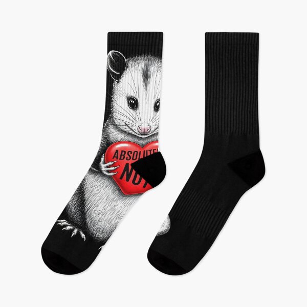 Item preview, Funny Opossum Absolutely Not Valentine Graphic designed and sold by OlakunleOloroz.