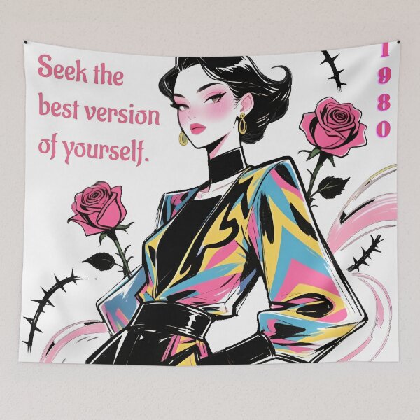 Item preview, Best Version of Yourself designed and sold by estampavibe.