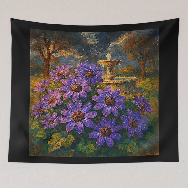 Item preview, Florist's Cineária Bird Among Blossoms #2 designed and sold by Helios Be. Lavsh.