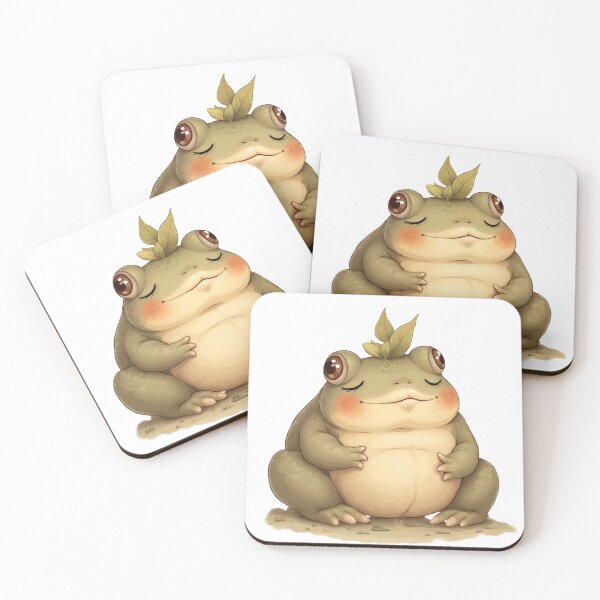 Item preview, Cozy Witch Toad Familiar – Gentle Magical Companion designed and sold by santi-ia.