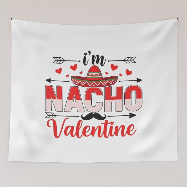 Item preview, I’m Nacho Valentine Mexican Food Couple Valentine’s Day designed and sold by OlakunleOloroz.