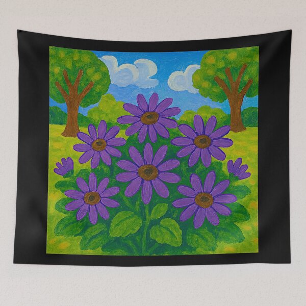 Item preview, Florist's Cineária Bird Among Blossoms #3 designed and sold by Helios Be. Lavsh.