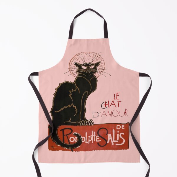 Item preview, Le Chat DAmour Black Cat Valentine Art designed and sold by taiche.