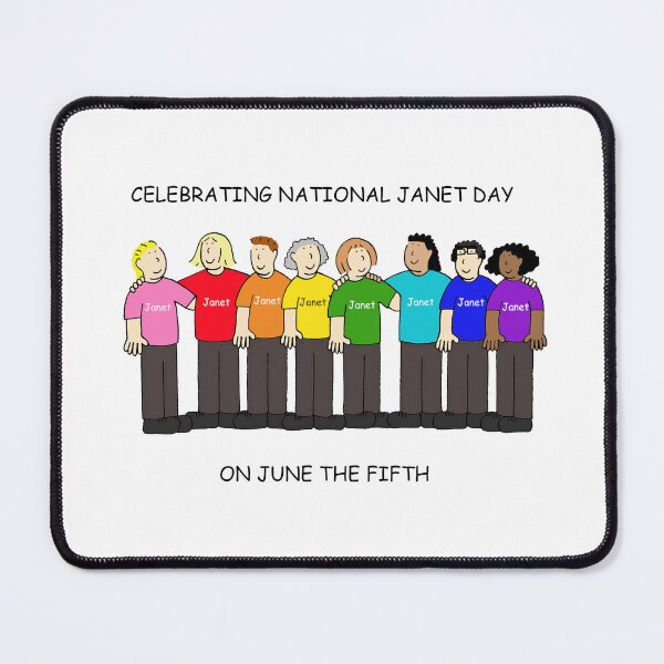 Item preview, National Janet Day June 5th  designed and sold by KateTaylor.