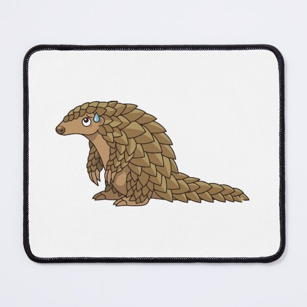 Item preview, The Anxious Artichoke Cute Pangolin Pun designed and sold by Petzzz.