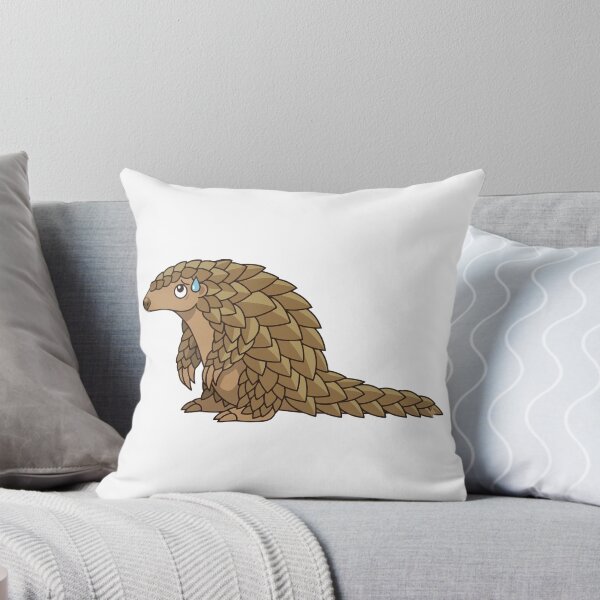 Item preview, The Anxious Artichoke Cute Pangolin Pun designed and sold by Petzzz.