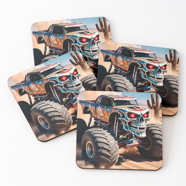Item preview, Monster Truck Skull #7 designed and sold by UrbanTRIP.