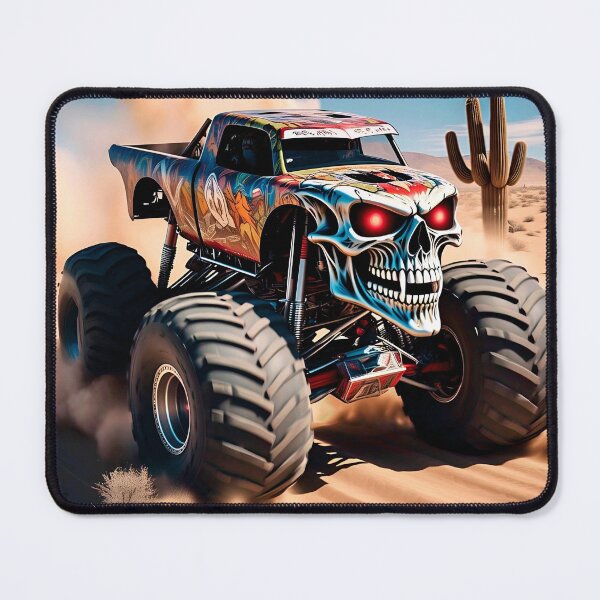 Item preview, Monster Truck Skull #7 designed and sold by UrbanTRIP.