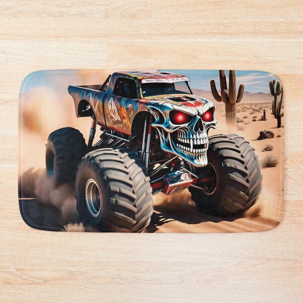Item preview, Monster Truck Skull #7 designed and sold by UrbanTRIP.