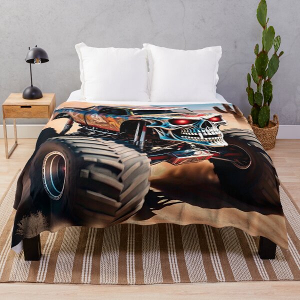 Item preview, Monster Truck Skull #7 designed and sold by UrbanTRIP.