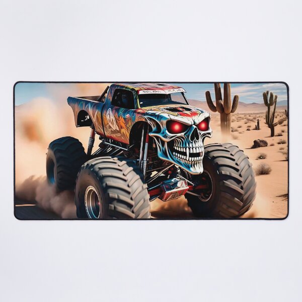 Item preview, Monster Truck Skull #7 designed and sold by UrbanTRIP.