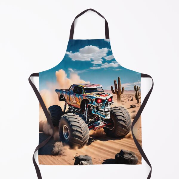 Item preview, Monster Truck Skull #7 designed and sold by UrbanTRIP.