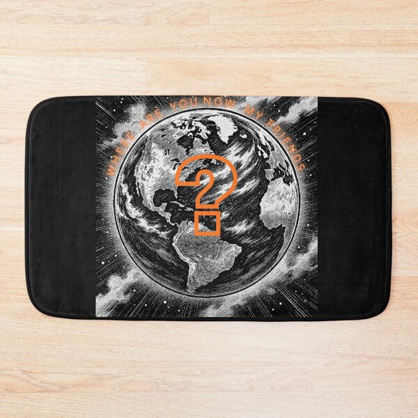 Item preview, Whera Are You Now My Friends? Earth graphic. designed and sold by Mosogoloso.