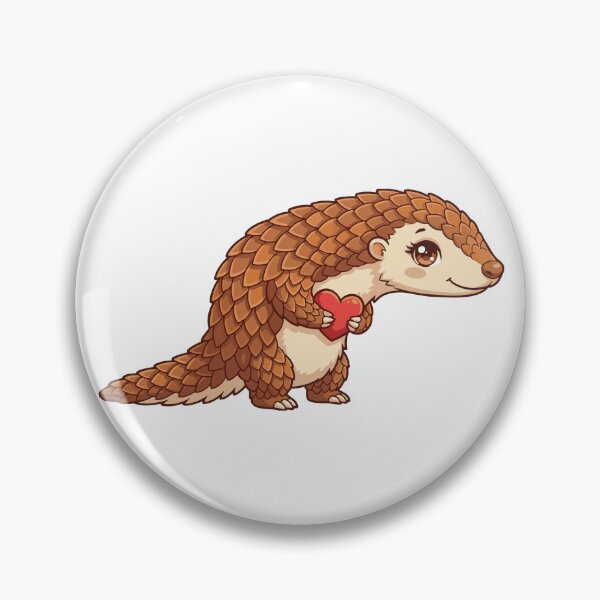 Item preview, Protected But Shy Sweet Pangolin Love designed and sold by Petzzz.