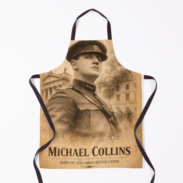 Item preview, Michael Collins Portrait 2026 – Hand-Drawn Irish Revolutionary Art Print designed and sold by ConorKeeganArt.