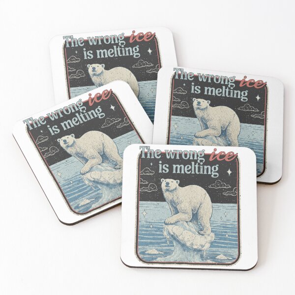 Item preview, The Wrong Ice is Melting designed and sold by ethancolestudio.