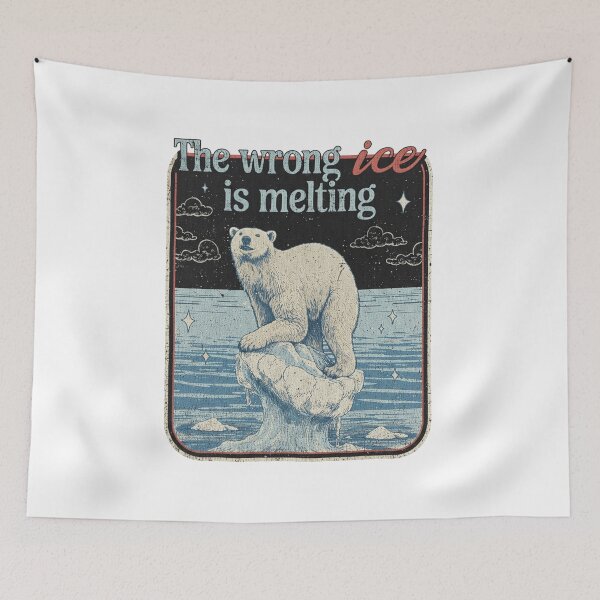 Item preview, The Wrong Ice is Melting designed and sold by ethancolestudio.